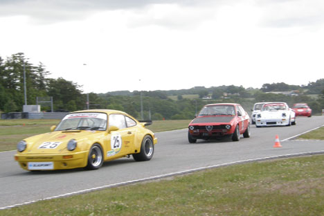 Det blev Porsche der dominerede ved at køre de hurtigste tider.